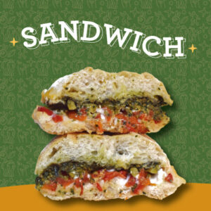 Sandwich vegano