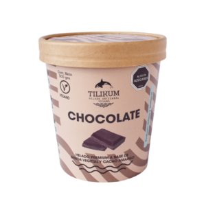 helado chocolate vegano