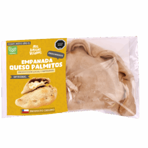 Empanada vegana queso palmitos y aceitunas