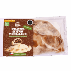 Empanada vegana seitán a la mongoliana