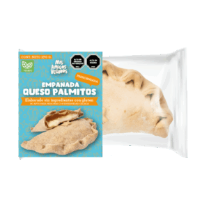 Empanada vegana queso palmitos sn igredientes con gluten